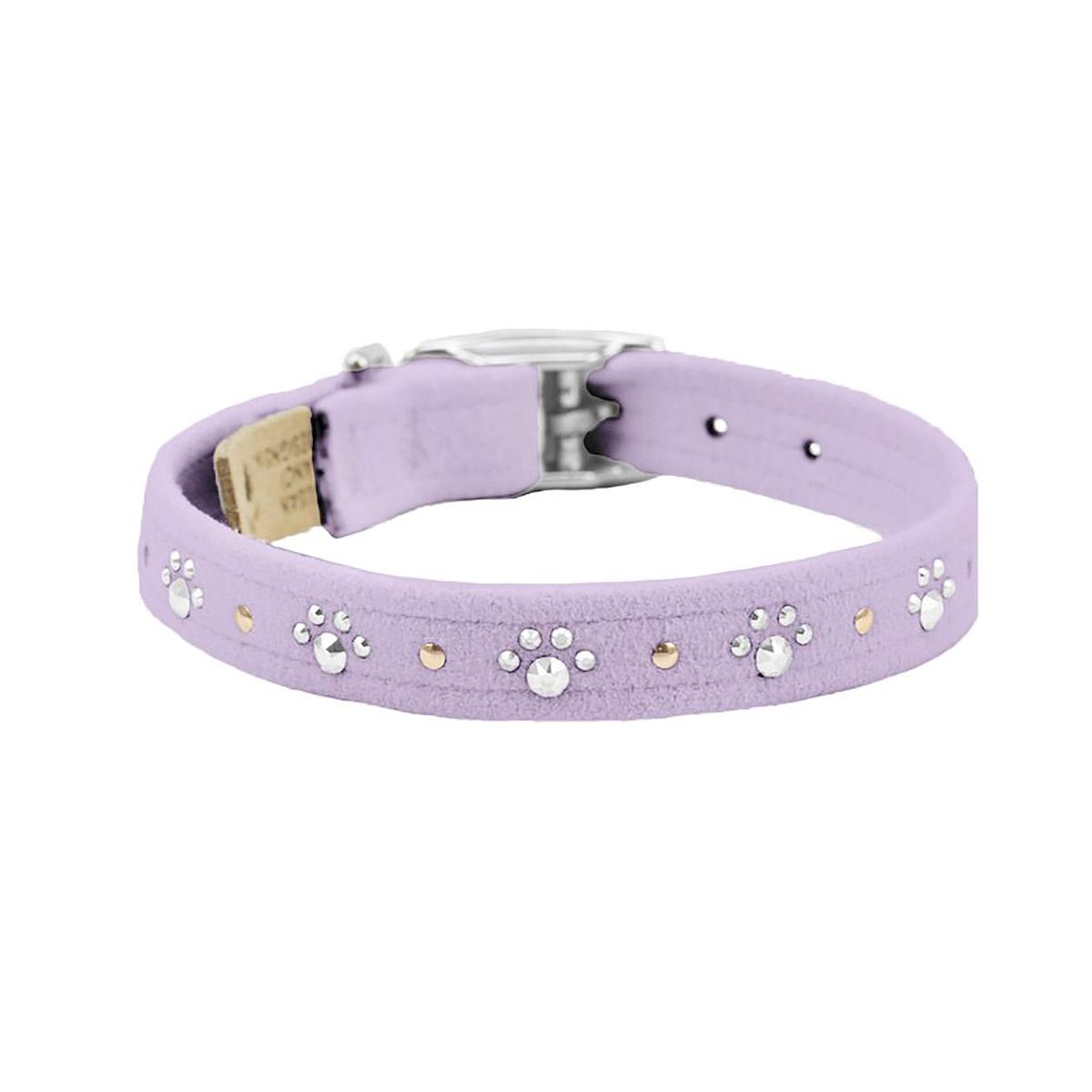 Crystal Paws Dog Collar by Susan Lanci - French Lavender