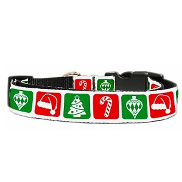 Mirage Timeless Christmas Nylon Dog Collar