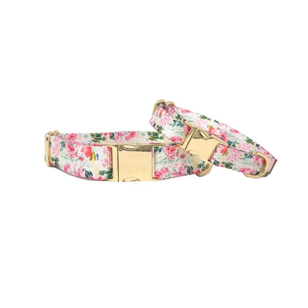 Pink Papyrus Isabella Dog Collar