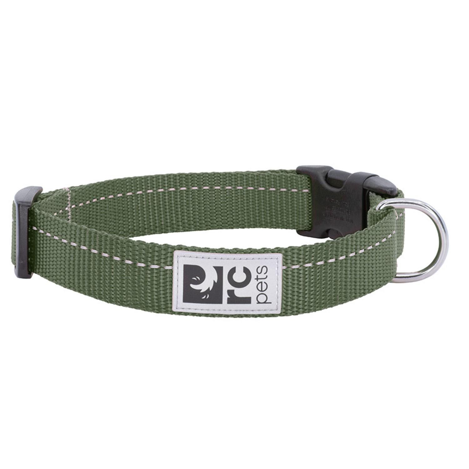 RC Pet Primary Clip Dog Collar - Dark Olive