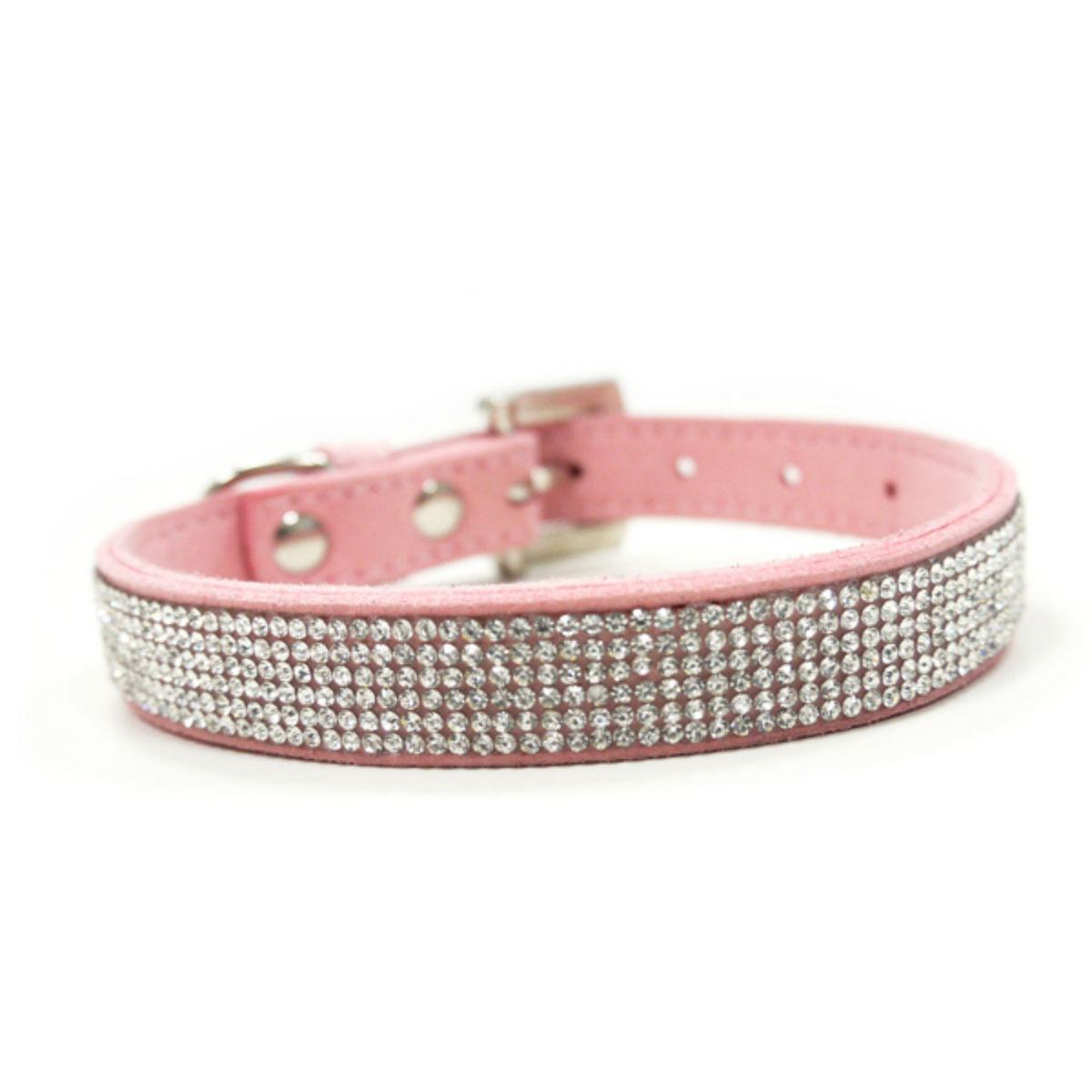 VIP Bling Dog Collar by Dogo - Light Pink