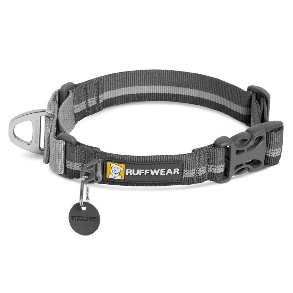 Web Reaction Dog Collar by RuffWear - Granite Gray