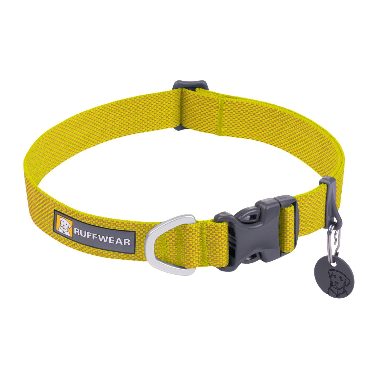 RuffWear Hi & Light Dog Collar - Lichen Green