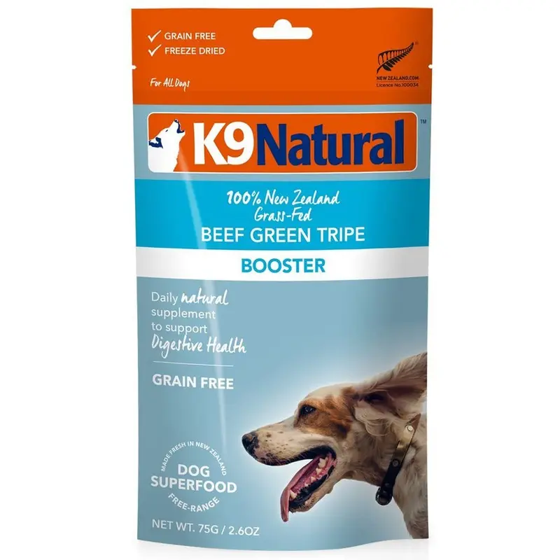 K9 Natural Beef Green Tripe Topper Grain Free Dog Food 2.6oz