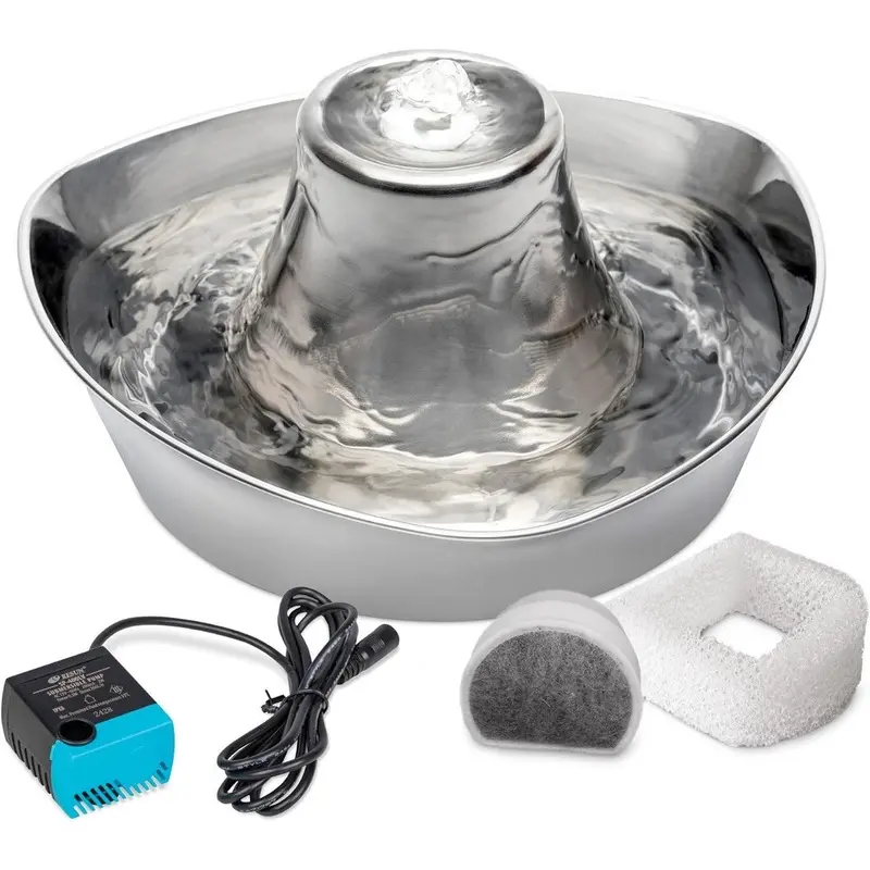 PetSafe Seaside Stainless Pet Fountain 60oz