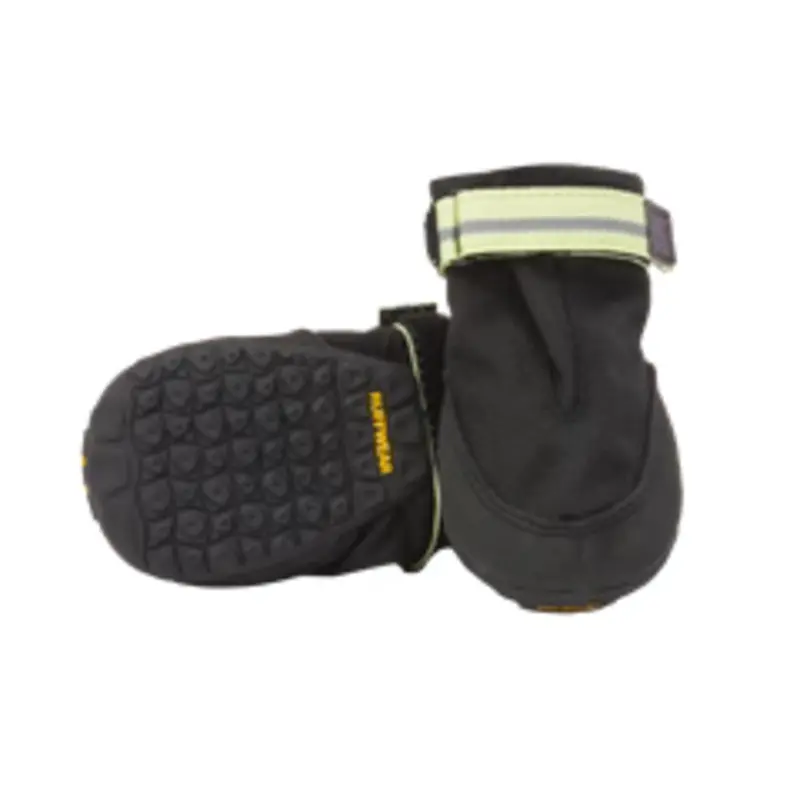 RuffWear Summit Trex Dog Hiking Shoes - 1.5" - Black - 2pk