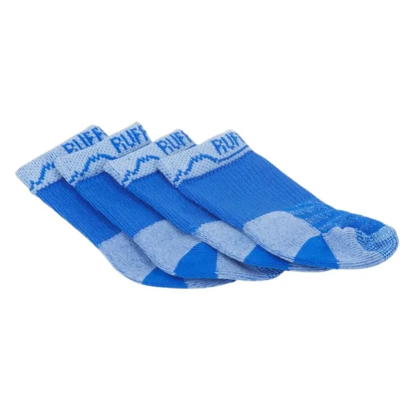 RuffWear Barkn Boot Dog Socks 3.00/3.25" Blue Pool