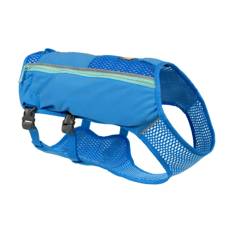 RuffWear Trail Runner Dog Running Vest - Small - Blue Pool