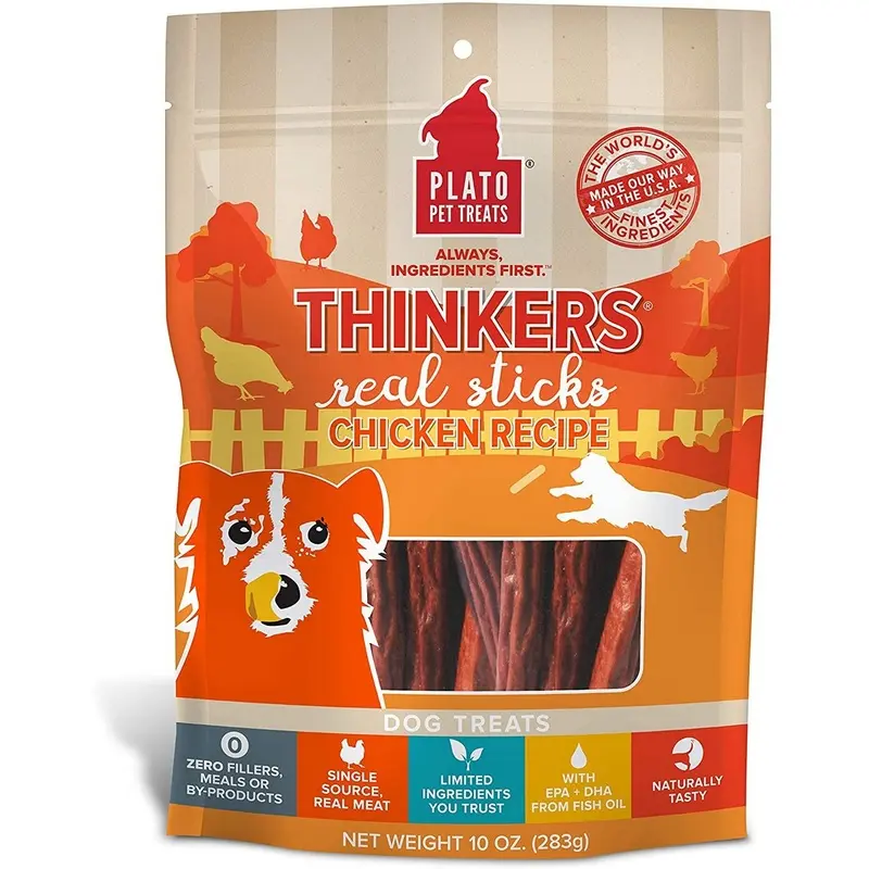 Plato Thinkers Real Sticks Chicken Recipe 10oz