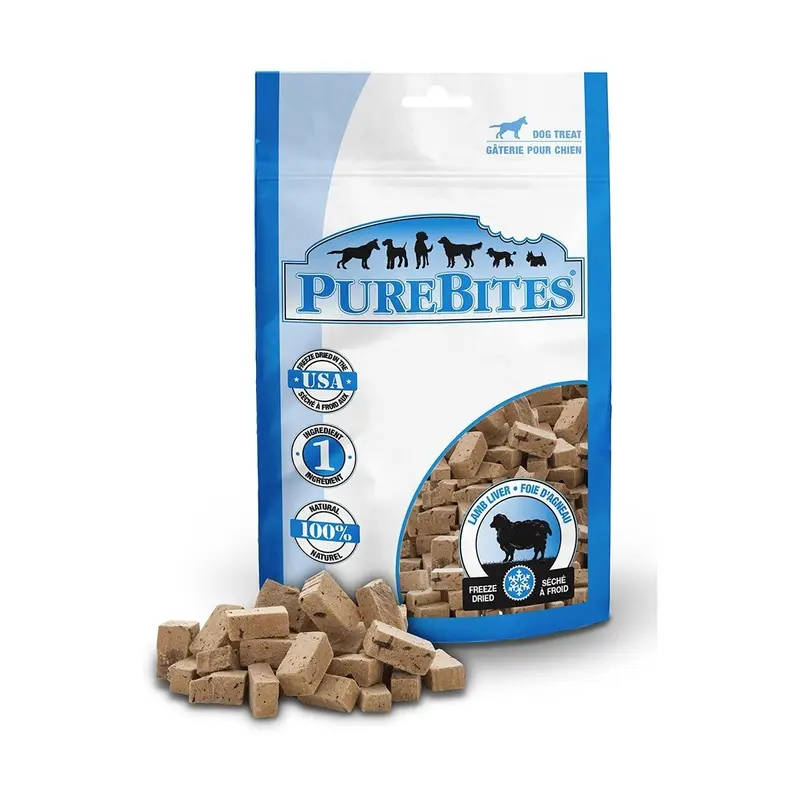 Pure Bites Lamb Freeze Dried Dog Treats 3.35oz