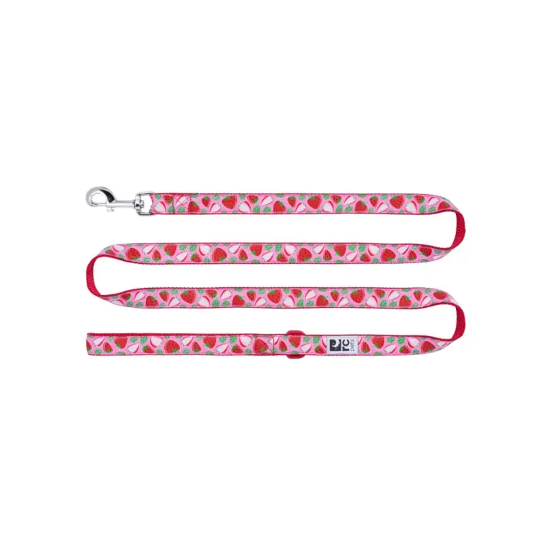 RC PETS Dog Leash, Strawberries, 1"x6'