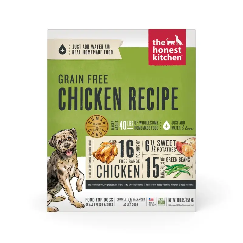 The Honest Kitchen Grain Free Dehydrated Dog Food - Chicken - 10lb