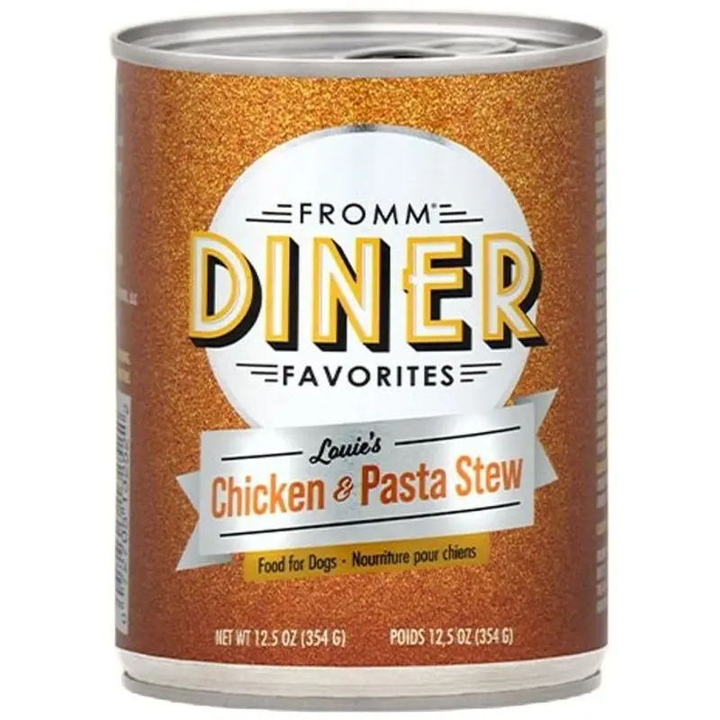 Fromm Diner Favorites Wet Dog Food - Louie's Chicken & Pasta Stew - 12.5oz Can