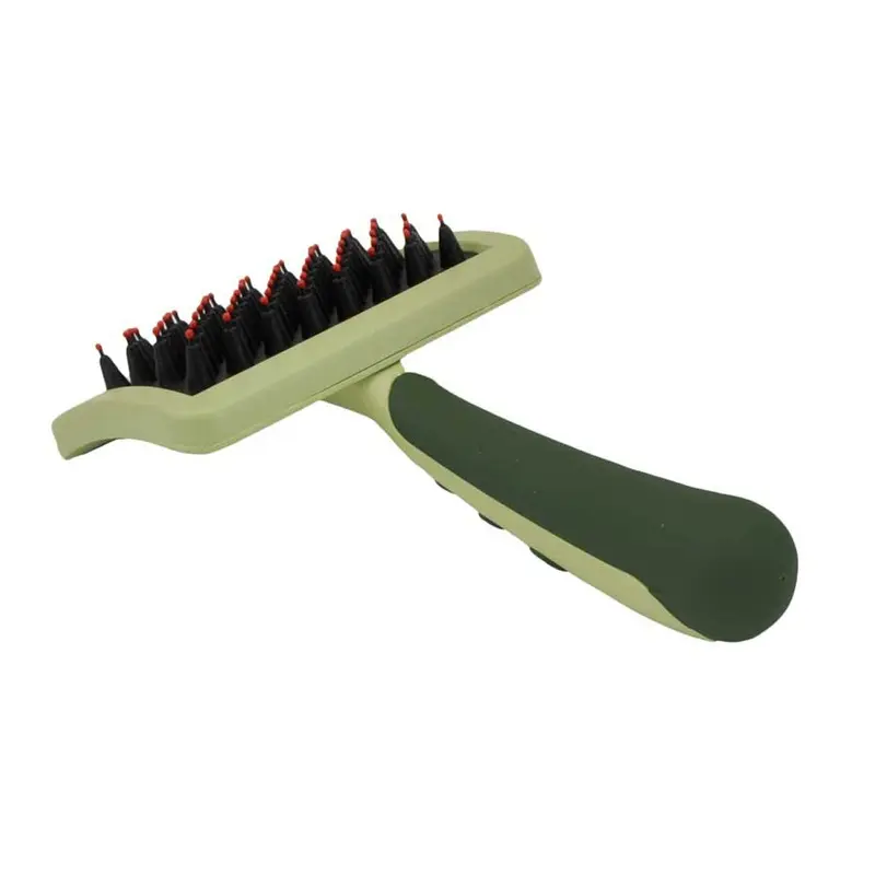 Safari Nylon Coated Tip Dog Brush for Shorthaired Breeds