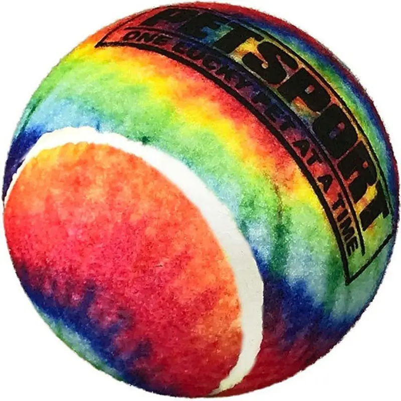 Petsport Tennis Ball Tie Dye 2.5"