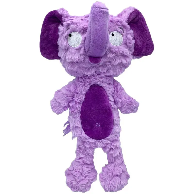 Huxley & Kent Lulubelles Power Plush Edie Elephant Dog Toy Small