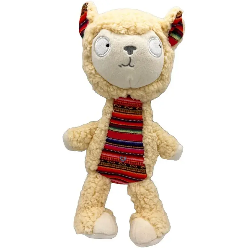 Huxley & Kent Lulubelles Power Plush Shama Llama Dog Toy Small