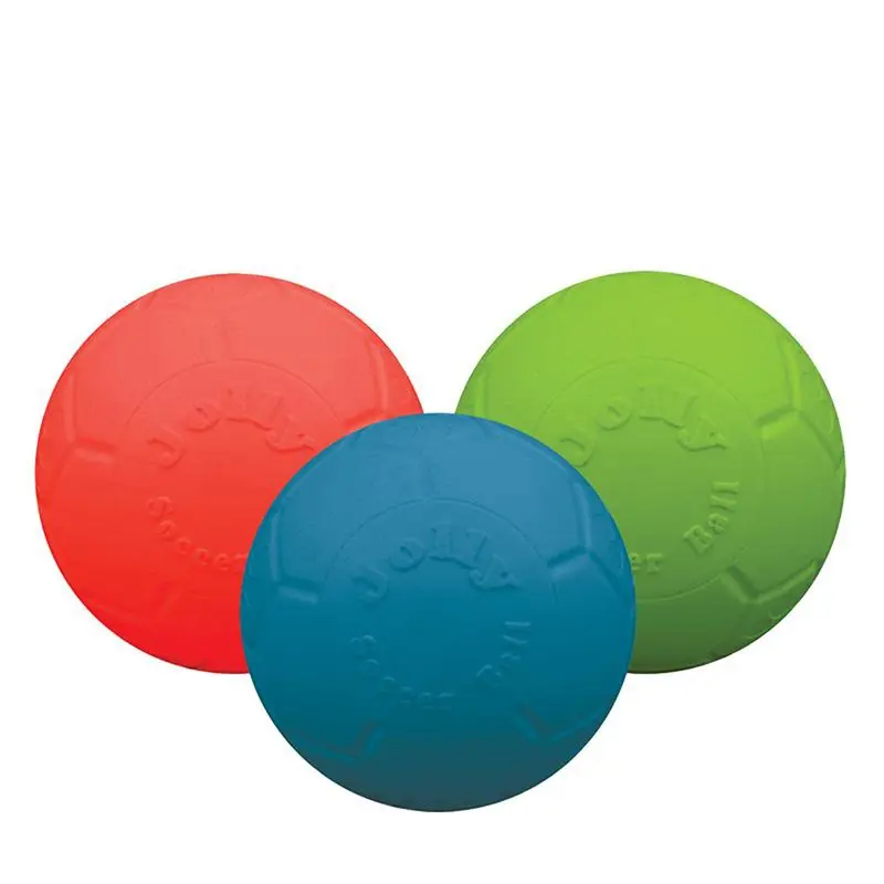 Jolly Pets Soccer Ball 6" Dog Toys Assorted