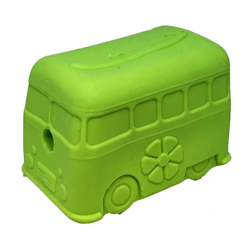 SodaPup MKB Surf's Up! Retro Van Green Durable Treat Dispenser & Chew Dog Toy Large