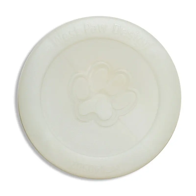 West Paw Zisc Large Glow Frisbee Disc Dog Toy