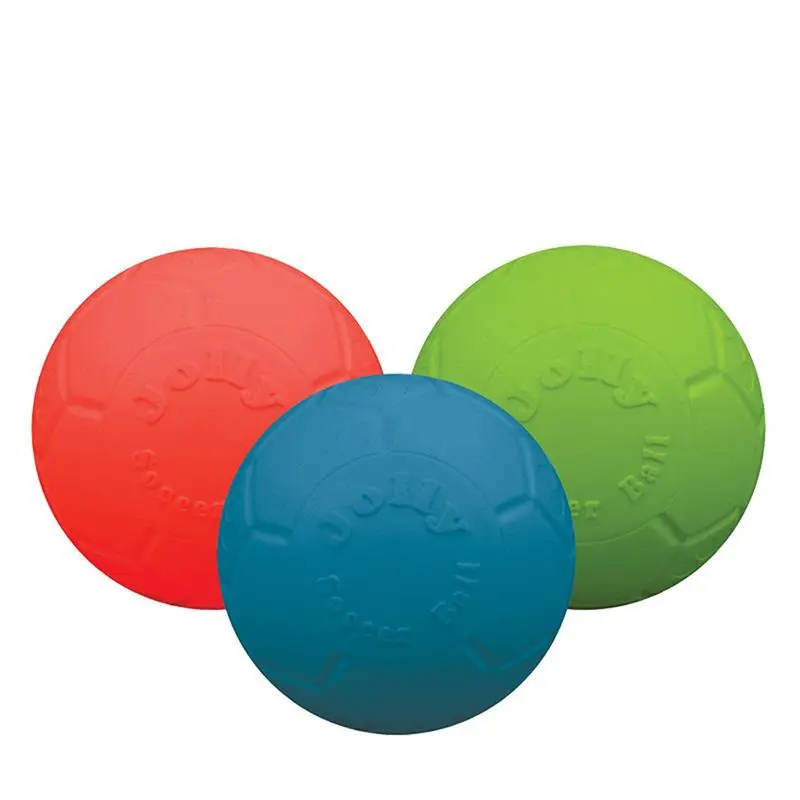 Jolly Pets Soccer Ball 8" Dog Toys Assorted