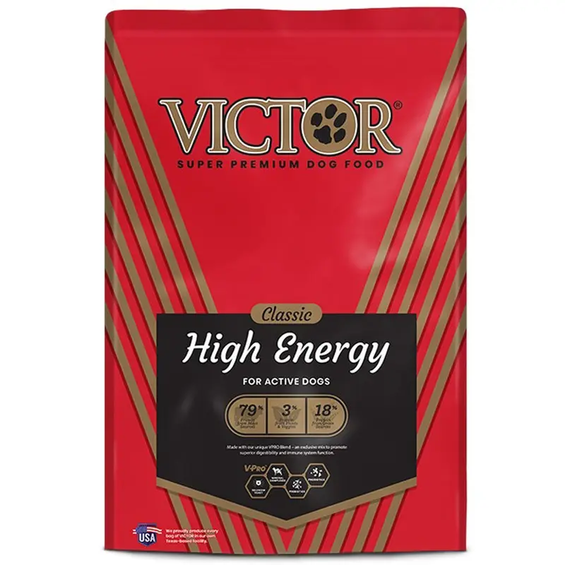 Victor High Energy Beef and Chicken Dry Dog Food 50lb