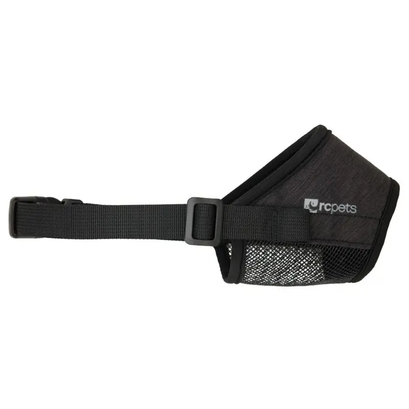 RC Pet Products Soft Fit XL Black Dog Muzzle