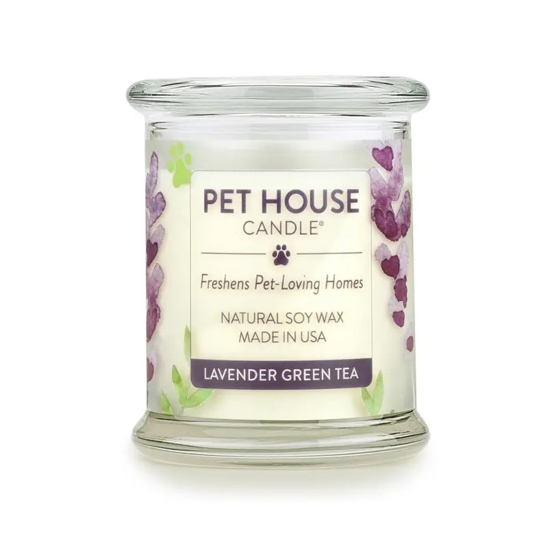 One Fur All Lavender Green Tea Candle Pet Odor Eliminator