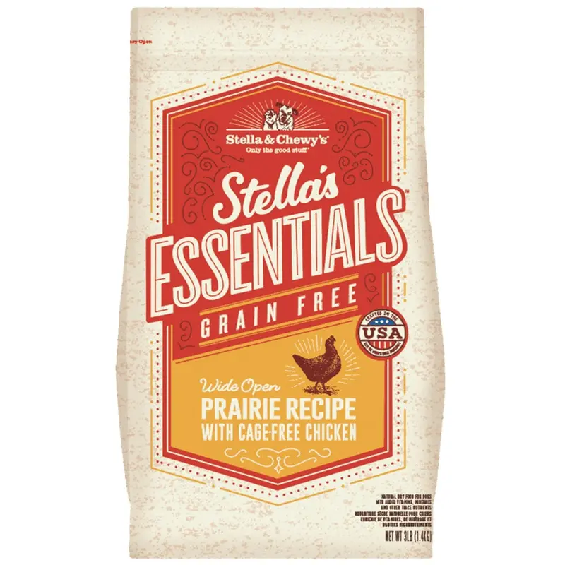 Stella & Chewy's Essentials Cage-Free Chicken & Ancient Grains Recipe Dry Dog Food 3lb
