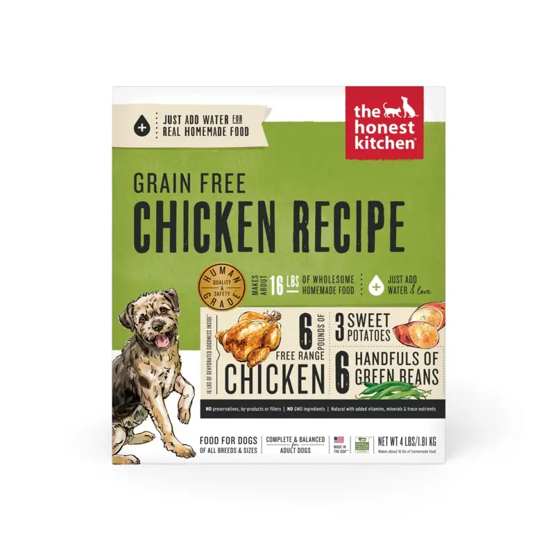 The Honest Kitchen Grain Free Dehydrated Dog Food - Chicken - 4lb