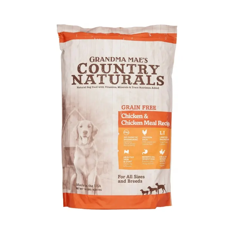 Grandma Mae's Adult Chicken Grain Free Dry Dog Food 25lb