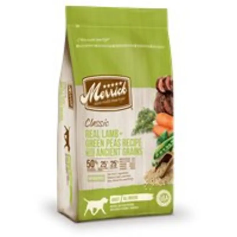 Merrick Lamb & Green Pea with Ancient Grains Dry Dog Food 25lb