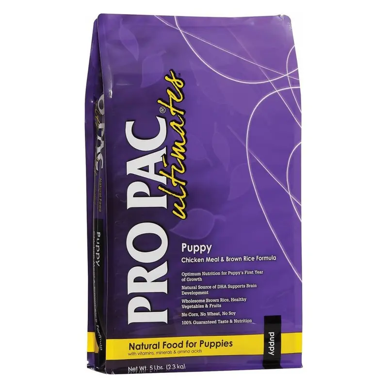 PRO PAC Ultimates Puppy Chicken & Brown Rice Dog Food 28lb
