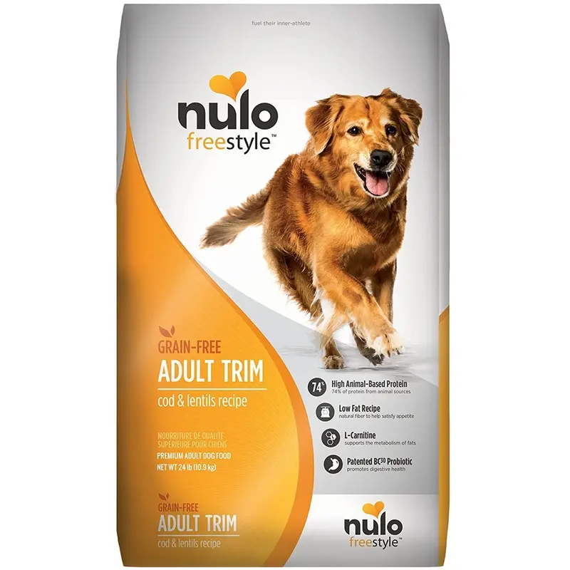 Nulo FreeStyle Trim Adult Dry Dog Food - Cod & Lentils, 24lb Bag