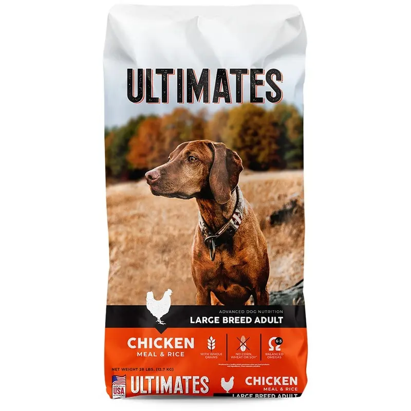 PRO PAC Ultimates Large Breed Chicken Rice Adult Dog Food 28lb