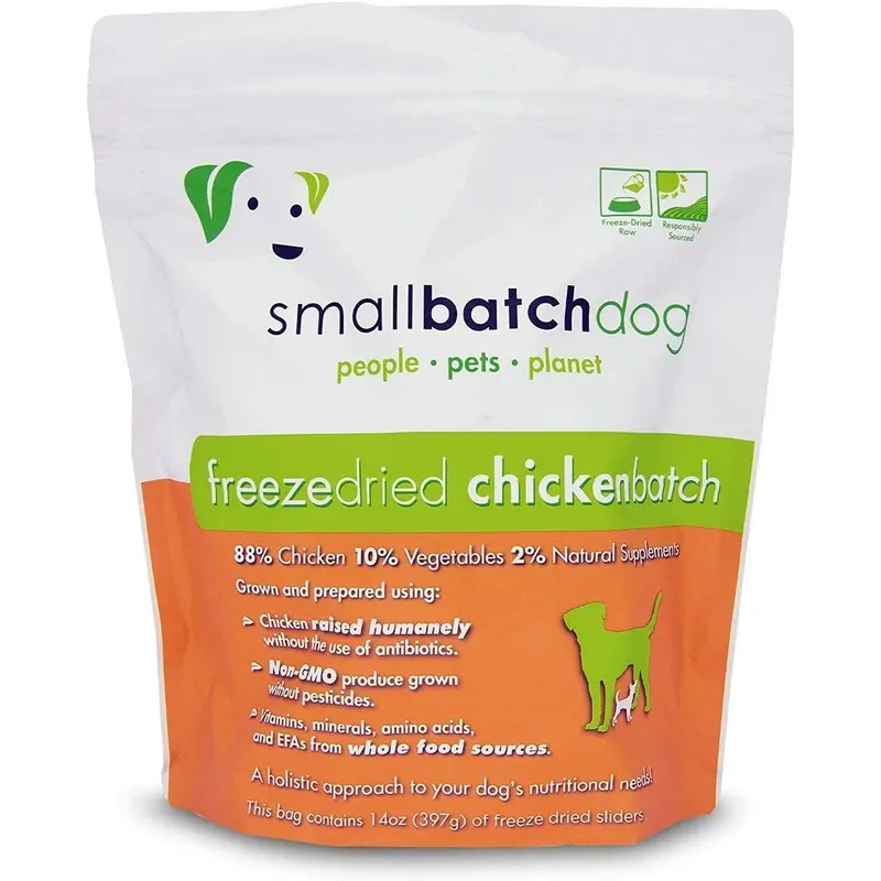 Smallbatch Freeze Dried Chicken Sliders 14oz