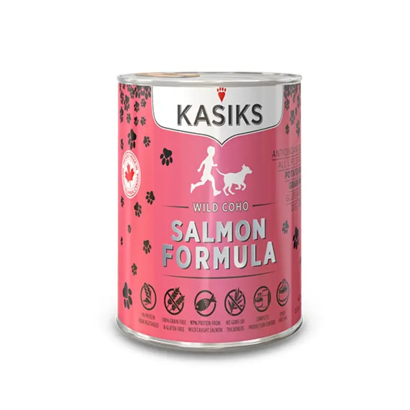 Kasiks Pet Food Wild Caught Coho Salmon Formula 12.2oz