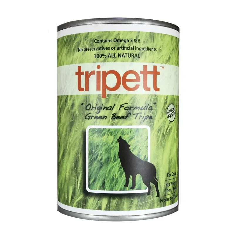 Tripett Green Beef Tripe Original Formula 13oz