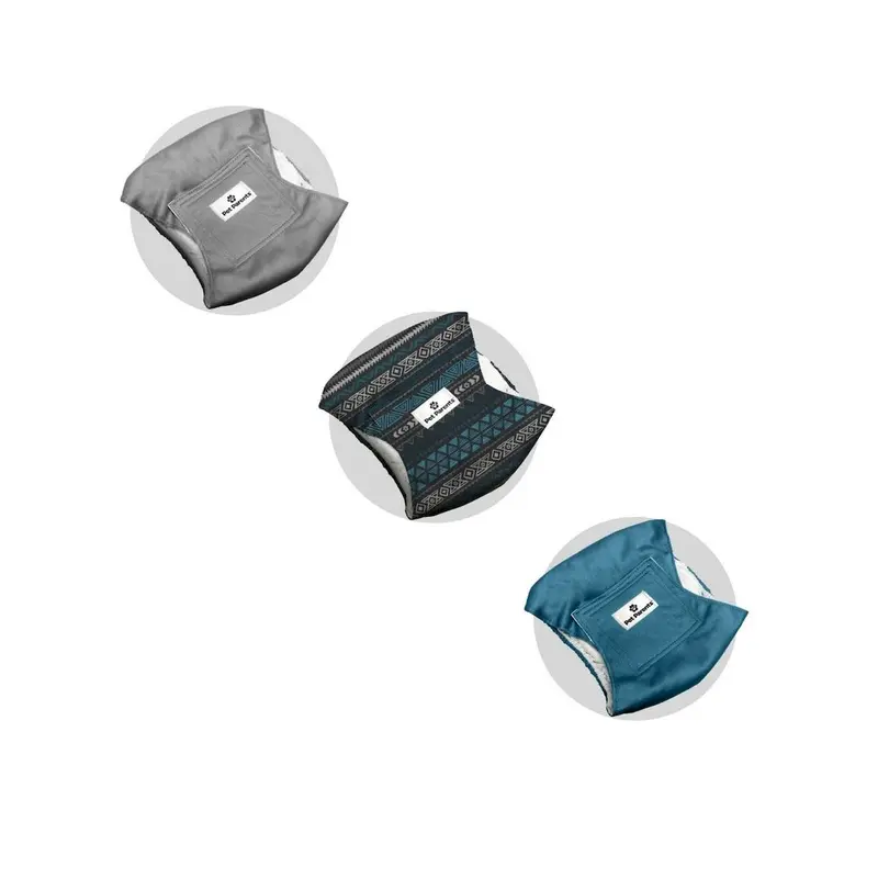 Pet Parents Belly Bands Warrior 3 Pack Medium