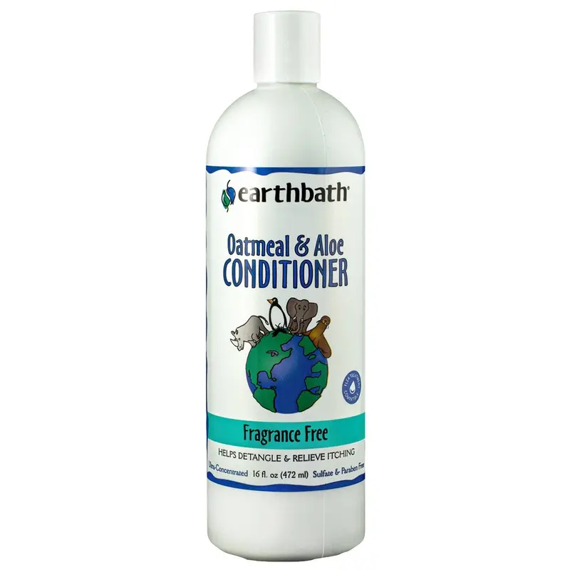 earthbath Oatmeal & Aloe Conditioner Fragrance Free 16oz