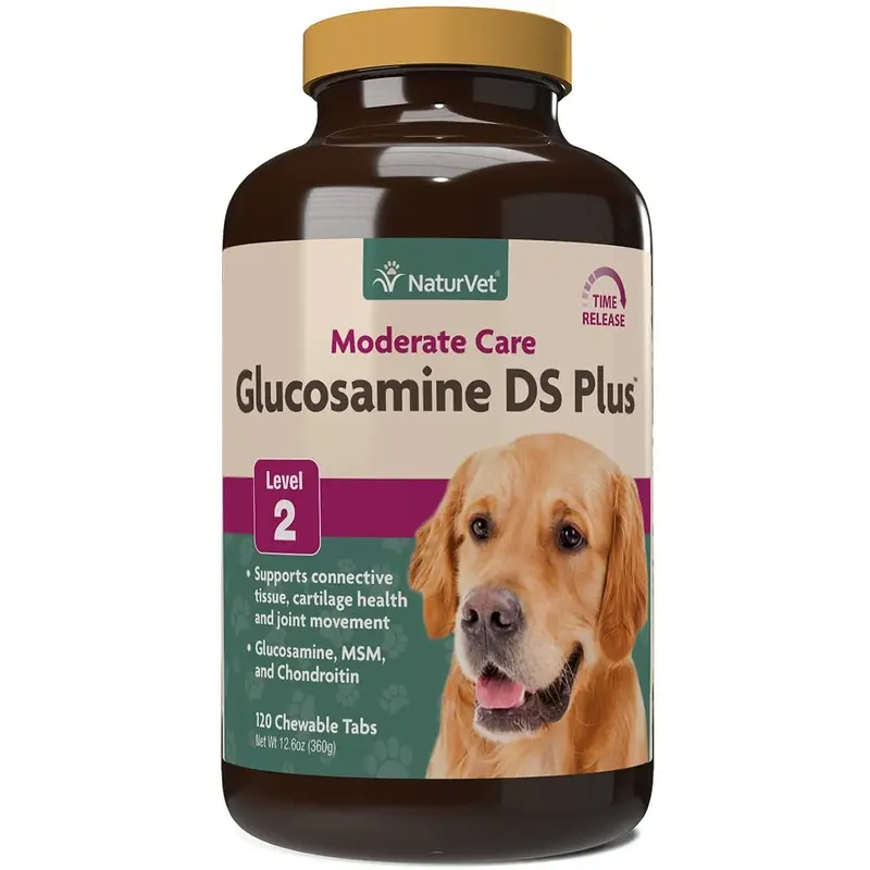 Naturvet Glucosamine DS Plus (Stage 2) 120 Tablets