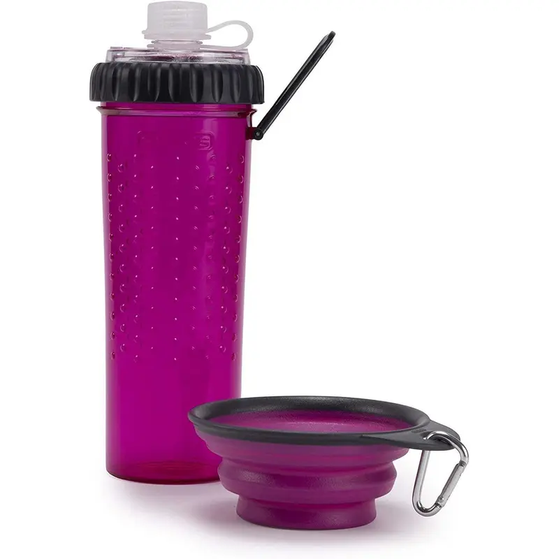 Dexas Snack Duo 24oz Fuchsia