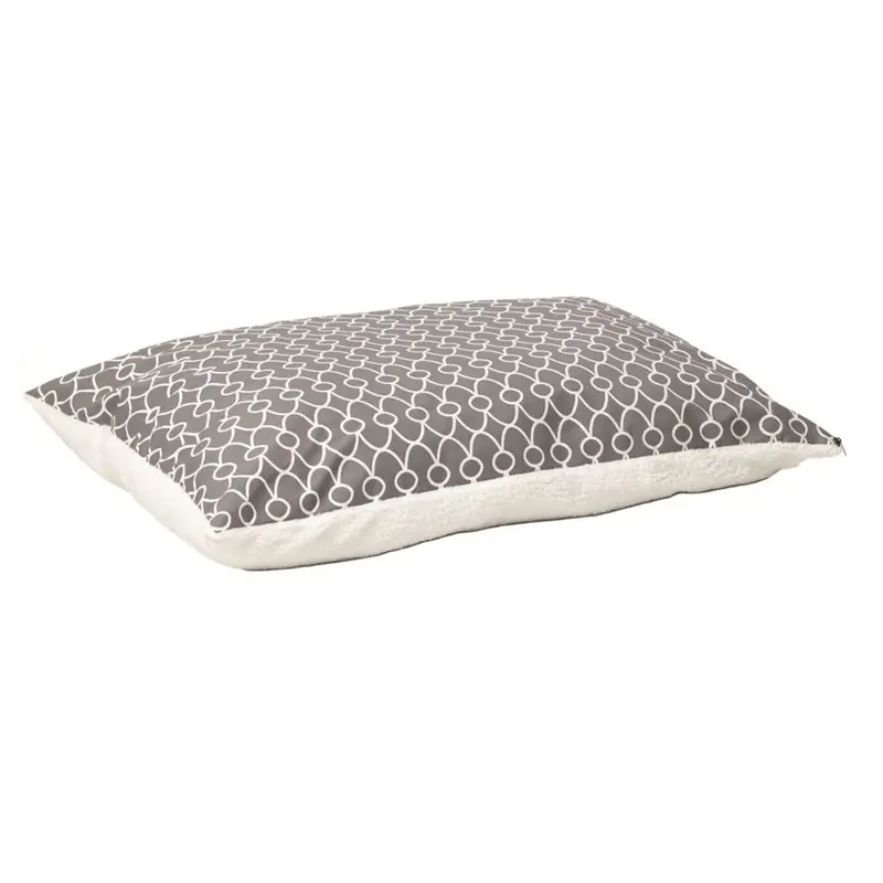 Midwest Gray Geo Pillow with Teflon Fabric Protector 27" x 36"