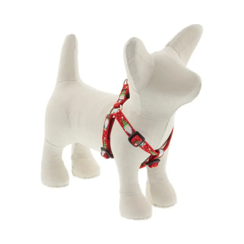 Lupine MicroBatch Step In Dog Harness 1/2" Wide 10"-13" Girth Size Gnomes