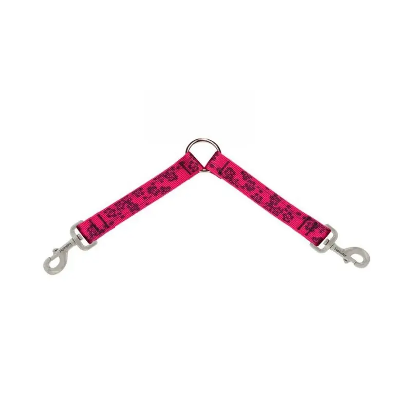 Lupine Leash Coupler Plum Blossom 1" Wide-24" Long