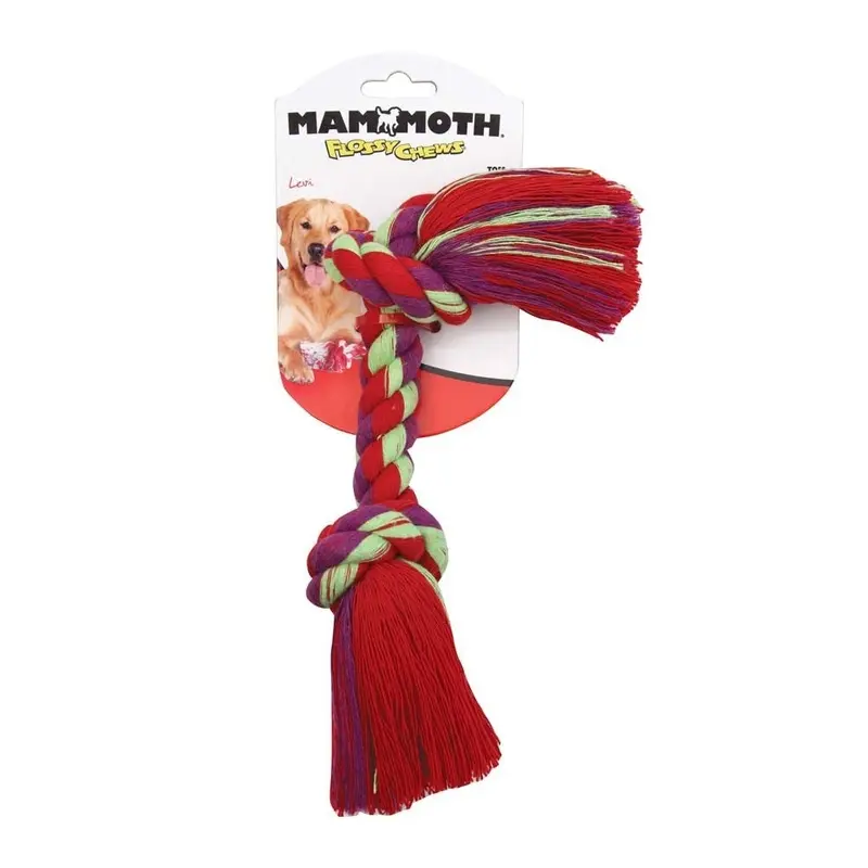 Mammoth Pet Products 2 Knot Bone Color X-Large 16"