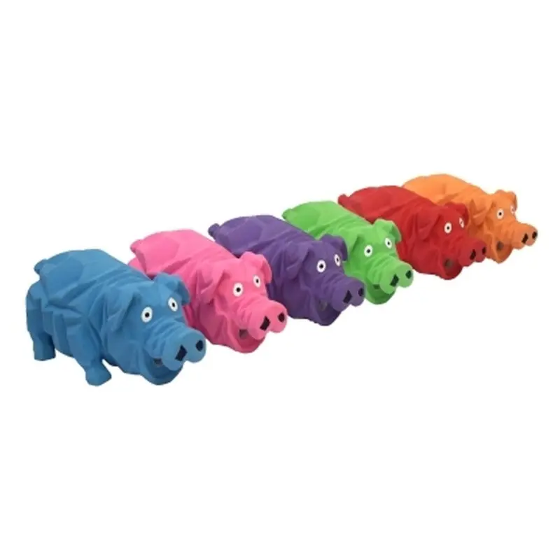 Multipet Origami Animals Pig Mini Dog Toys