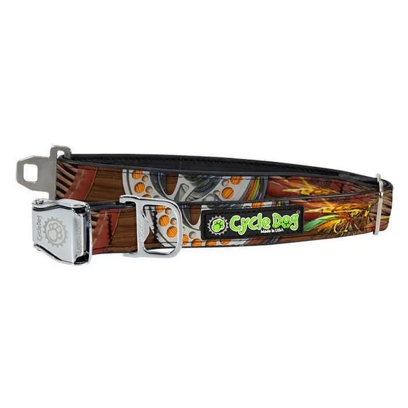 Cycle Dog Fly Fish Large Dog Collar