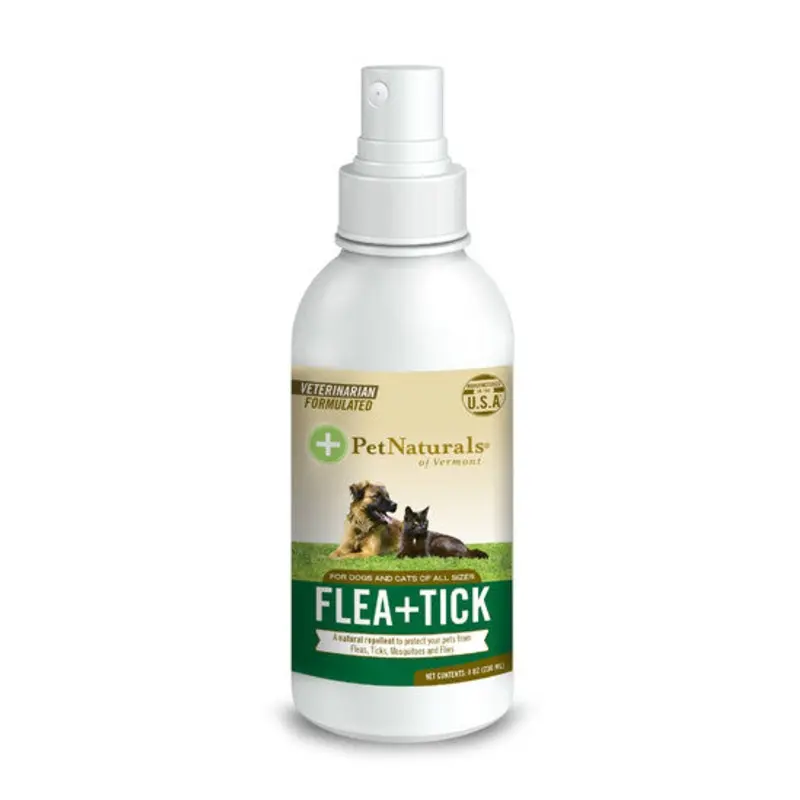 Pet Naturals Flea + Tick 8oz