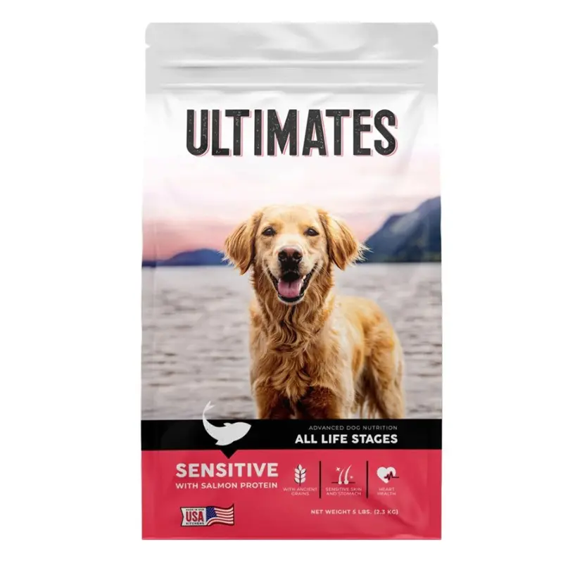 PRO PAC Ultimates Sensitive Skin & Stomach Salmon Dry Dog Food 5lb